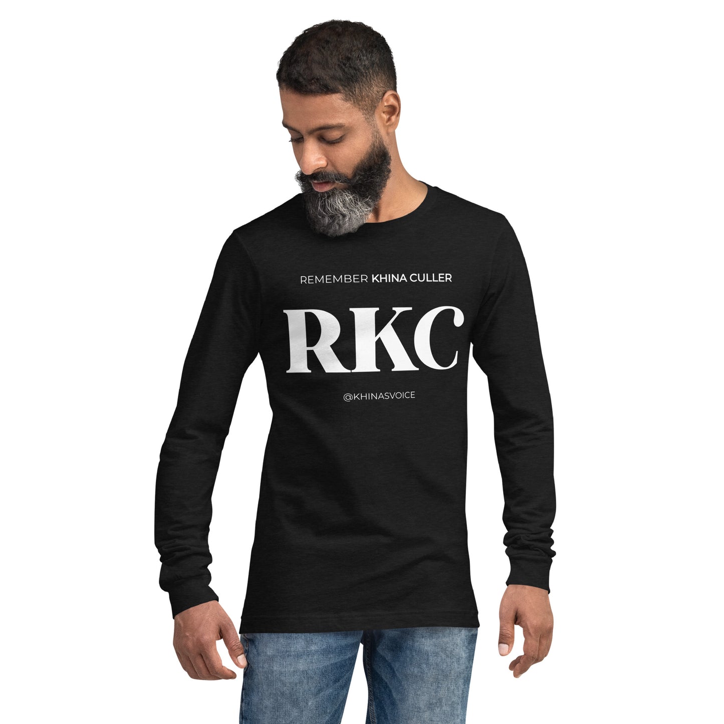 Unisex Fitted Official Remember Khina Culler Long Sleeve Shirt